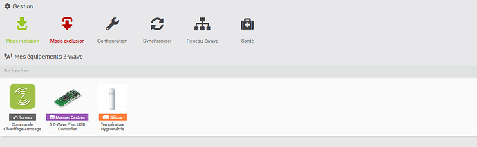 deices sous openzwave 03-02 18h