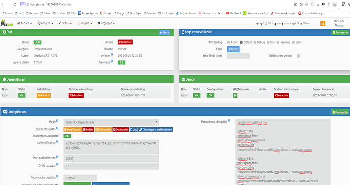 Jeedom mqtt 020924