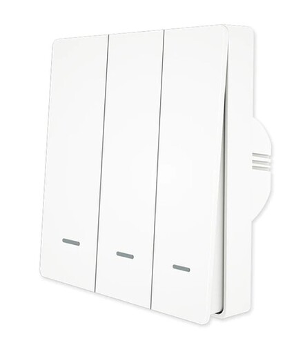 MOES Tuya TS0013 interrupteur 3 boutons