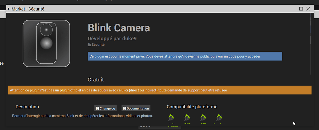 Installation Plugin Blink Camera - Sécurité - Communauté Jeedom