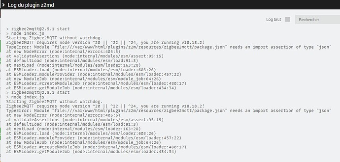 log plugin Z2m
