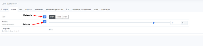 refresh polet z2m