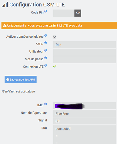 Defaut Pluging SMS4