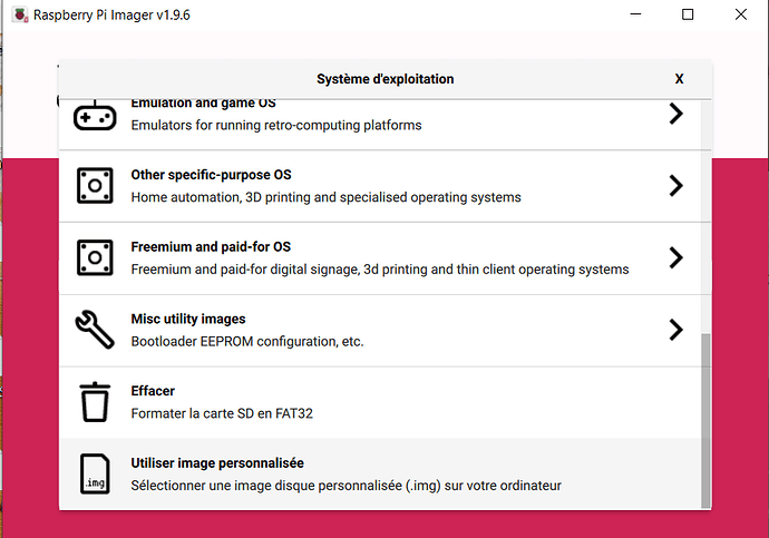 RaspberryPi-imager-image-personnalisee