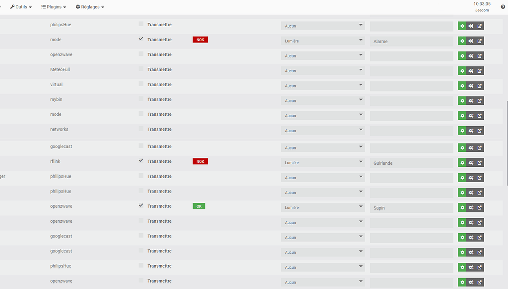 Type pour plugin alexa et google Communication Communauté Jeedom