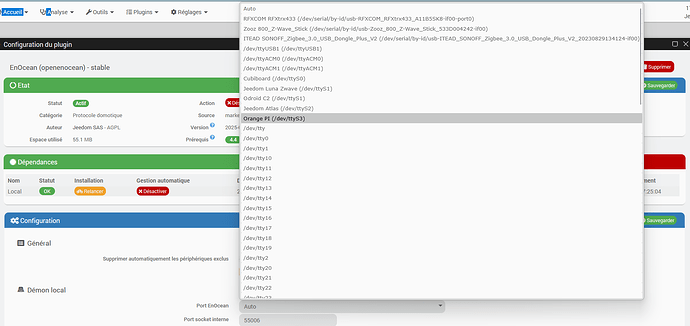 Plugin Enocean