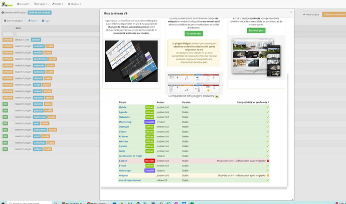 Jeedom Mise à niveau V4 - 2