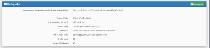 Plugin PWS