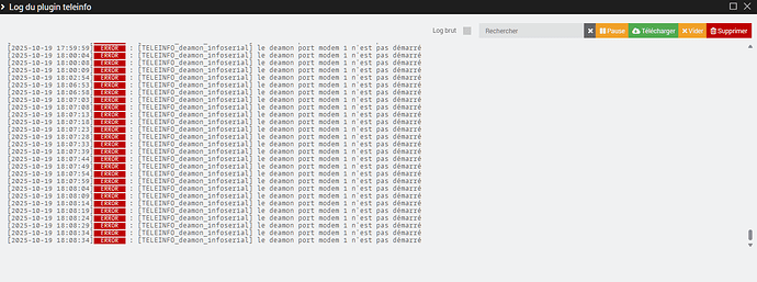 log plugin teleinfo