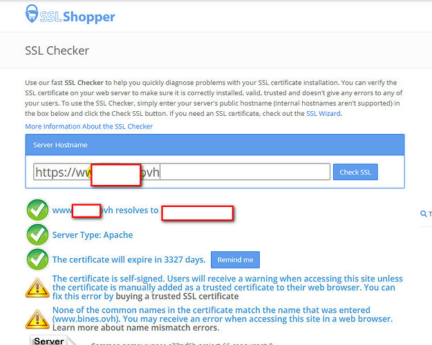 Site SSL Check