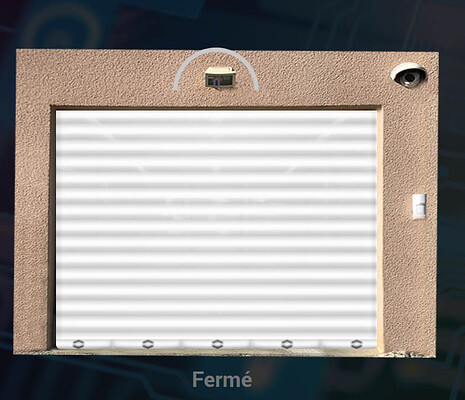 slider dessus garage