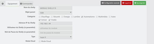 Equipement