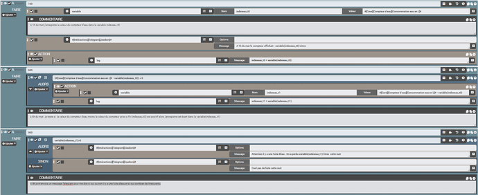 Scénario compteur d eau