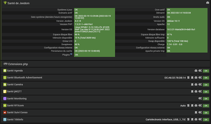 Jeedom1 Sante