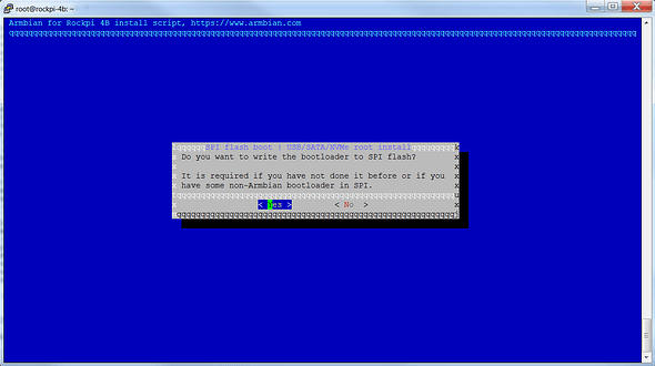 Rockpi4b-Armbian-Bullseye-nand-sata-install-Boot-from-SPI-nvme5-write-bootloader