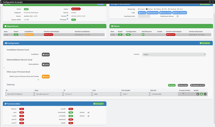 deconz plugin