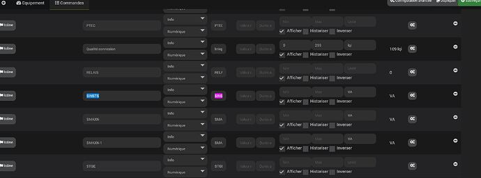 SINSTS= puissance apparente