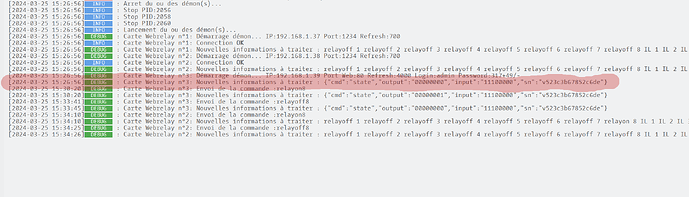 Log plugin webrelay stabilo
