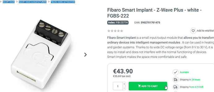 fibaro FBS 222