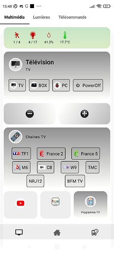 jeedomconnect - TV