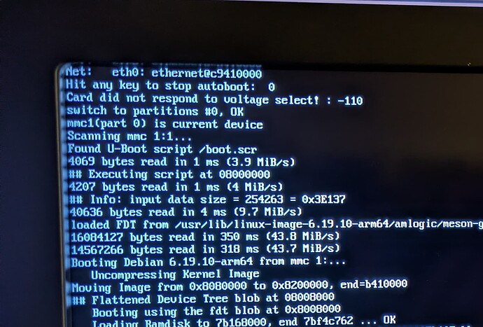 error jeedom