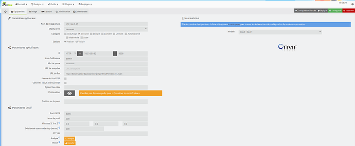 config cam