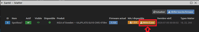 Jeedom-Matter-Sante-firmware-mettre-a-jour