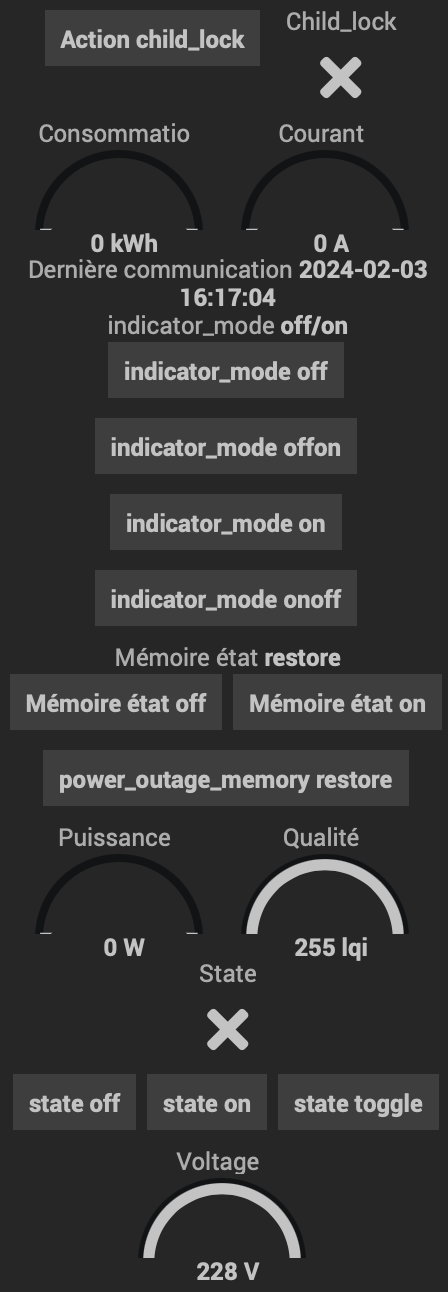 Prise Zigbee Nous A Z Commandes Ko Sur Jeedom Mais Ok Sur Zigbee Mqtt Protocole Domotique