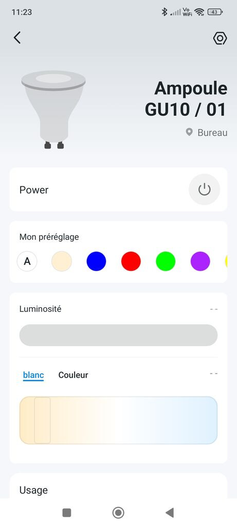 Interrupteur ou bouton pour cafetière / machine à café