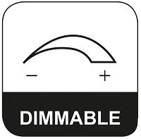 Logo dimmable