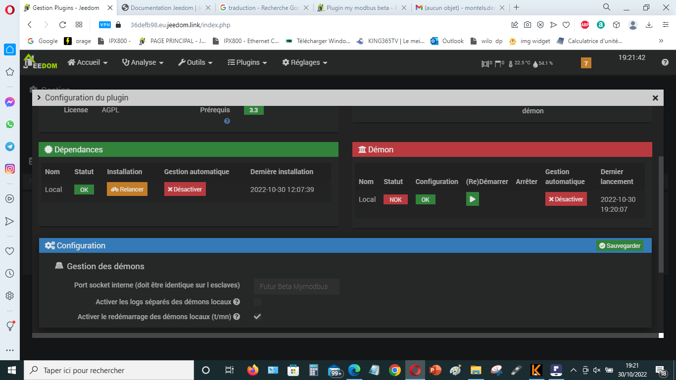 Plugin my modbus beta - Protocole domotique - Communauté Jeedom