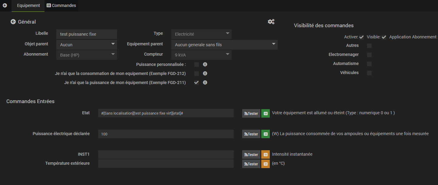 Conso journalière, hebdo et mensuelle Energie Communauté Jeedom
