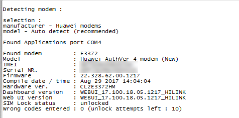 HUAWEI - Clé 4G E3372 compatible eedomus et Jeedom