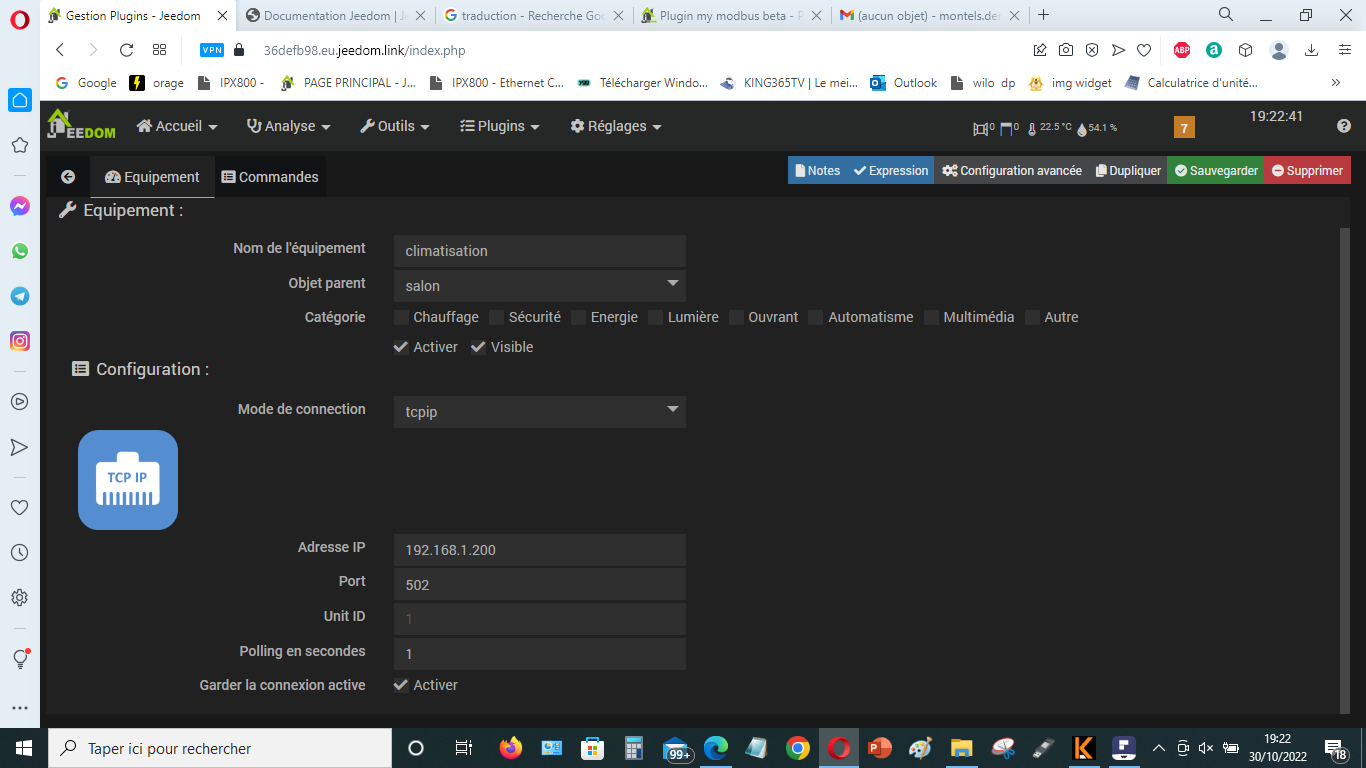 Plugin my modbus beta - Protocole domotique - Communauté Jeedom
