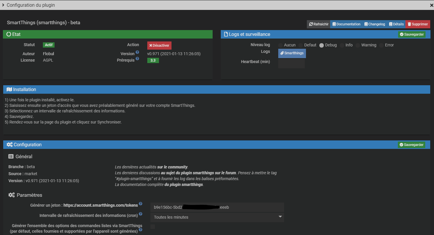 Plugin SmartThings - Page 9 - Plugins Tiers - Communauté Jeedom