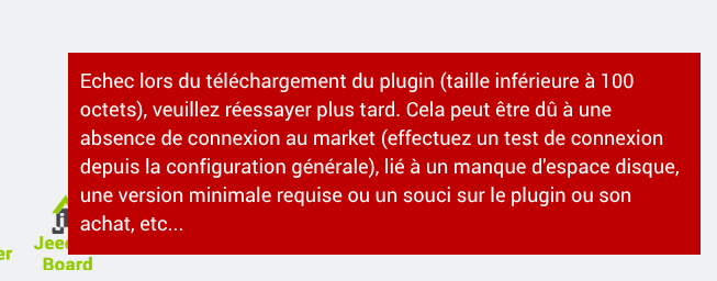 plugin rfxcom echec telechargement