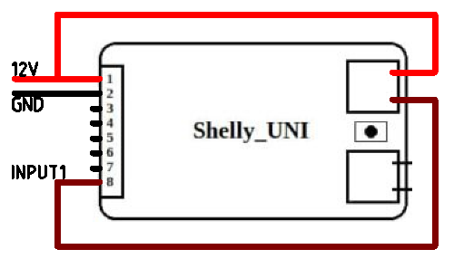 Test Shelly Uni2