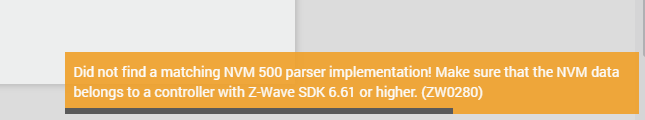 screenshot NVM restore fail