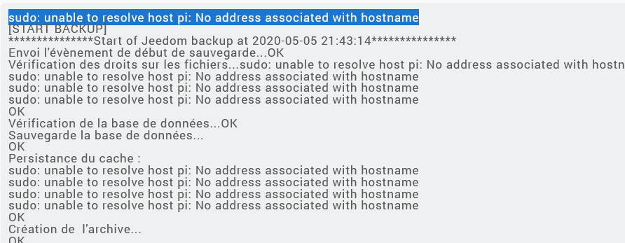 sudo unable to resolve host newname