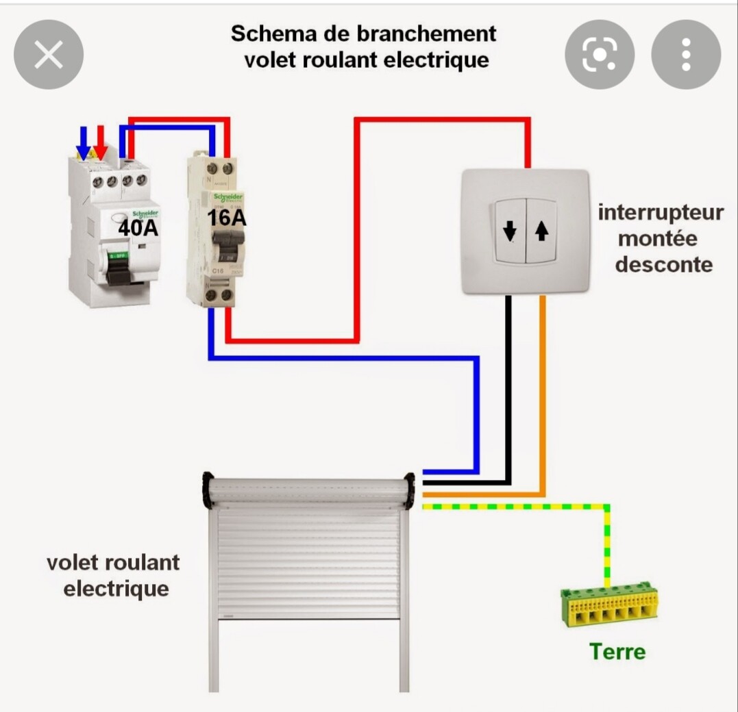 Schema Branchement Electrique De Plusieurs Volets Roulants Questions d'un néophyte - Discussions Générales - Communauté Jeedom